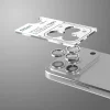 iPhone 17 Pro / 17 Pro Max Etteri kamera lencsevédő üvegfólia szürke thumbnail