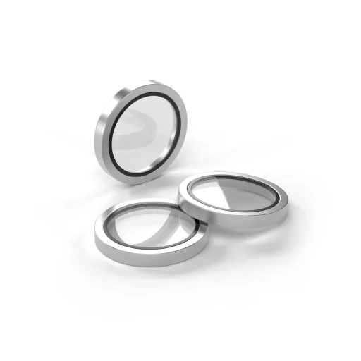 iPhone 17 Pro / 17 Pro Max Etteri kamera lencsevédő üvegfólia szürke - 4