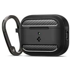 Apple AirPods Pro 3 Spigen Rugged Armor Matt Fekete tok