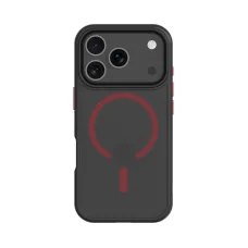  iPhone 17 Pro Fekete/Piros Tactical MagForce Hyperstealth 2.0 tok