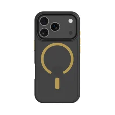  iPhone 17 Pro Fekete/Sárga Tactical MagForce Hyperstealth 2.0 tok