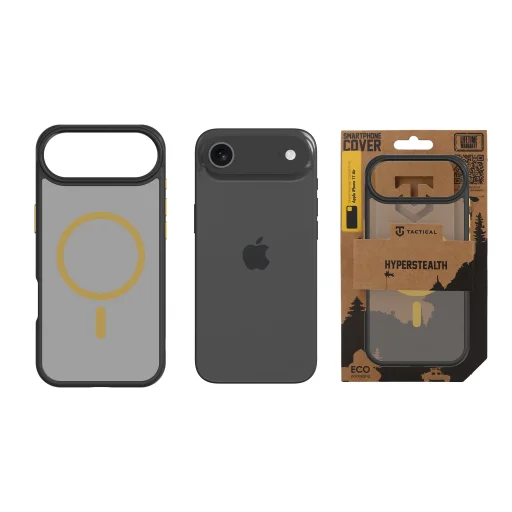  iPhone 17 Air Tactical MagForce Hyperstealth 2.0 tok Fekete/Sárga - 3