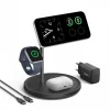 Anker MagGo 3in1, 25W, 1.67A, Fekete B25M3311 vezeték nélküli töltőállomás (iPhone, Apple Watch, Airpods) thumbnail