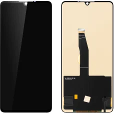 LCD Kijelzőmodul MP Huawei P30-hoz, keret nélkül, utángyártott, fekete