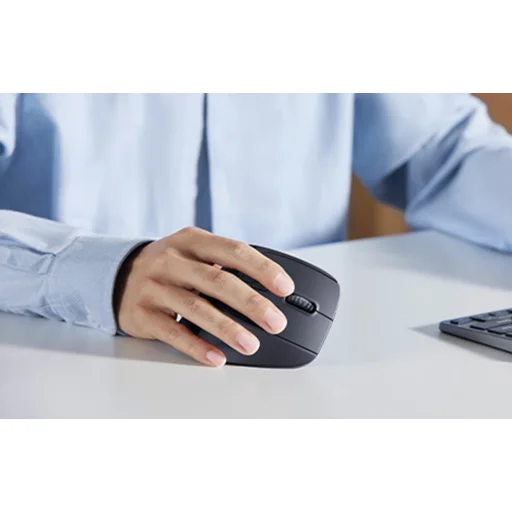 Ugreen M571 vezeték nélküli függőleges egér 2.4 GHz + BT (fekete) - 8