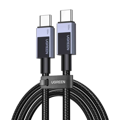 Ugreen L512 USB-C USB-C kábel, 1m, 5A, 480Mbps, csillagszürke - 1