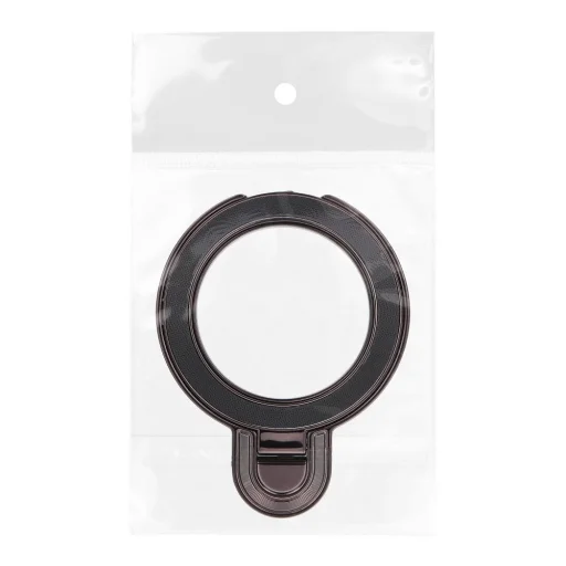 Telefontartó CIRCLE - ragasztható - fekete - 2