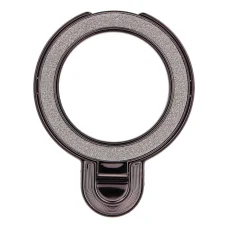 Telefon állvány KÖR GLITTER - öntapadós - fekete