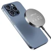 Acefast - Vezeték nélküli mágneses töltő (E24) - MagSafe, Gyors töltés, Qi2, Type-C, 15W, 2.25A, Edzett üveg, 1.2m - Fém szürke thumbnail