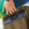 Telefon Gyűrűtartó Acefast P1 MagSafe, Szénszálas Minta, Összecsukható, 360°-ban Forgatható, Vékony Dizájn, N52 Mágnesek - Fekete - 4