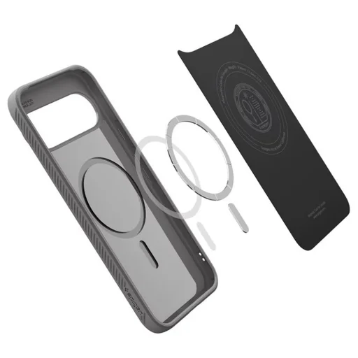 Google Pixel 10 Pro XL Spigen - Liquid Air MagSafe - Márvány Szürke tok - 4