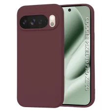 Google Pixel 10 Pro XL Techsuit - SoftFlex - Plum Red tok