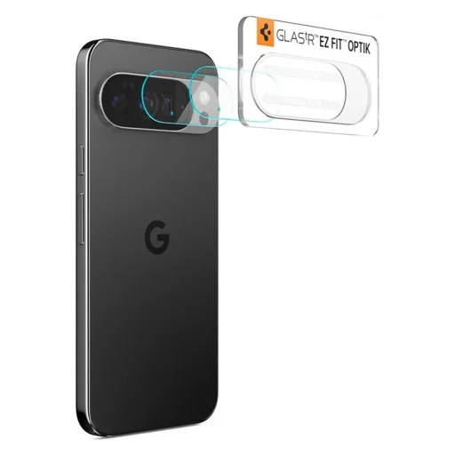 Google Pixel 10 Pro XL Spigen - Optik.tR Camera Glass (2 darabos) - Kristálytiszta üvegfólia - 3