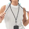 Universal (Univerzális) telefontartó nyakpánt - Szürke-fekete thumbnail