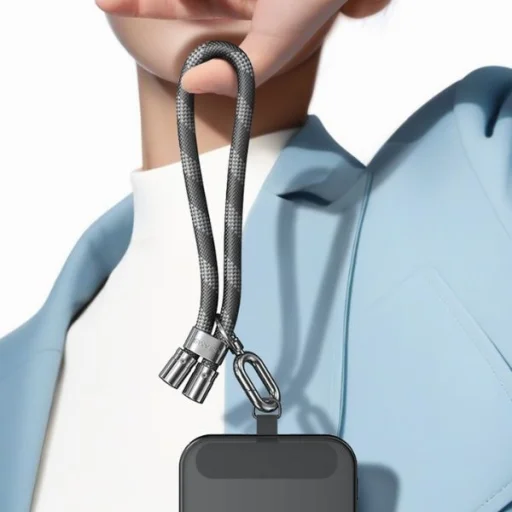 USAMS Phone Csuklópánt 34cm Szürke-Fekete - 6