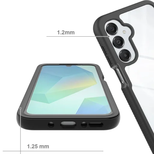 Samsung Galaxy A17 tok Tech-protect Defense 4g / 5g Fekete tok - 3