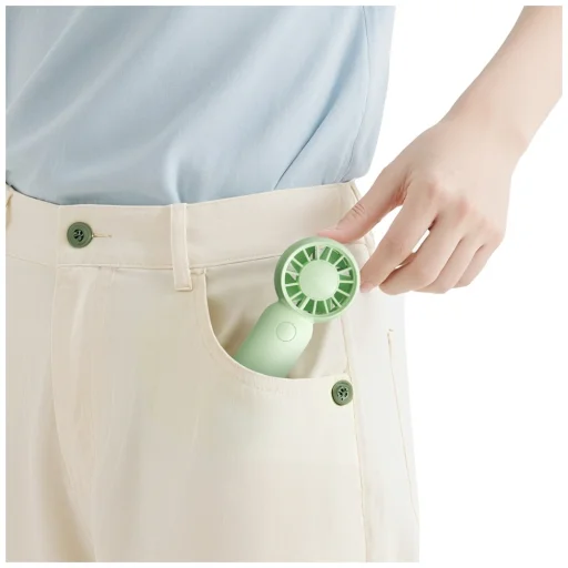 Mini Pocket ZB354 kézi ventilátor (rózsaszín) - 8