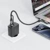 Acefast - Adatkábel (J6) - Multifunkciós, Gyors töltés, USB/USB-C - Type-C/Szivargyújtó, 60W, 3A, 1.2m - Fekete thumbnail