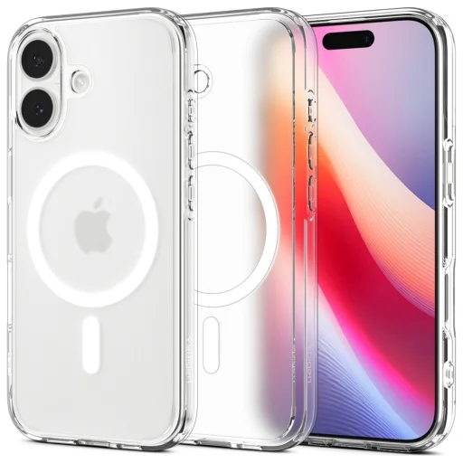iPhone 17 Spigen Ultra Hybrid Mag MagSafe fehér tok - 1