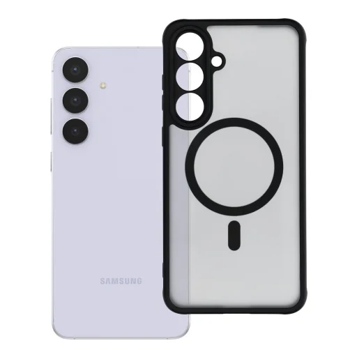Samsung Galaxy S25 FE puzdro FULL MATTE MAG COVER puzdro kompatibilné s MagSafe čierne - 7