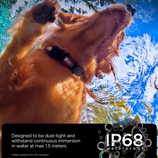 Apple AirTag 1 / 2 Spigen Tough Armor kutyanyakörv Fekete - 5