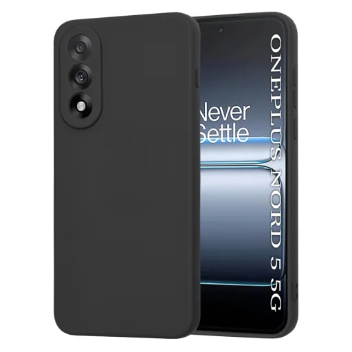 OnePlus Nord 5 Techsuit SoftFlex Fekete tok - 1