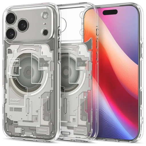 iPhone 17 Pro Spigen Ultra Hybrid Mag MagSafe tok zero one titán - 1