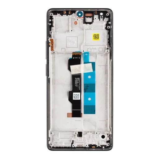 LCD Kijelző + Érintőegység + Előlapi Borítás Poco M6 Pro 4G Fekete (Szervizcsomag) - 2