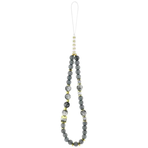  iPhone 17 Pro Fekete Guess IML Virágos Pántos MagSafe tok - 2