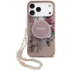  iPhone 17 Pro Max Pink Guess IML Flowers Szíj MagSafe tok thumbnail