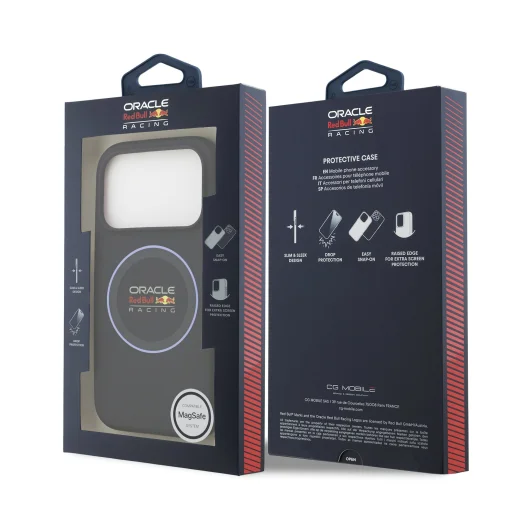 Red Bull Szilikon Kék Gyűrű MagSafe iPhone 17 Pro toknavy tok - 7