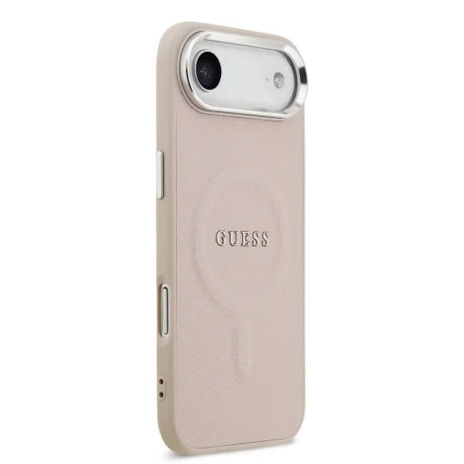  iPhone 17 Air Pink Guess PU Saffiano MagSafe tok - 4