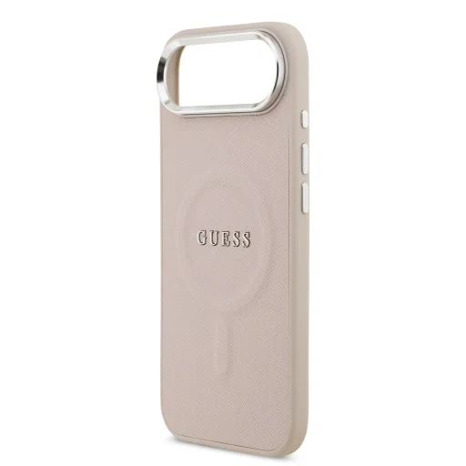  iPhone 17 Air Pink Guess PU Saffiano MagSafe tok - 5
