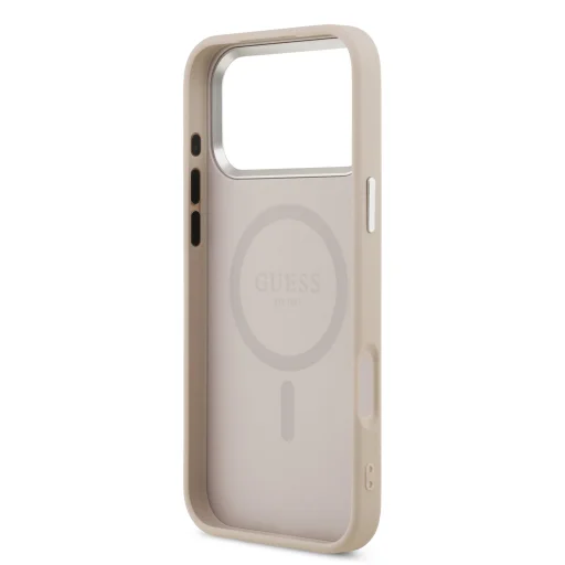  iPhone 17 Pro Pink Guess PU Saffiano MagSafe tok - 6