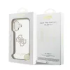  iPhone 17 Gold Guess PC/TPU Mirror 4G Glitter Logo MagSafe tok thumbnail