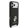  Apple iPhone 17 Pro Max Karl Lagerfeld Saffiano Crossbody Pánt Metal Karl és Choupette tok thumbnail