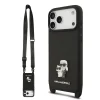  Apple iPhone 17 Pro Max Karl Lagerfeld Saffiano Crossbody Pánt Metal Karl és Choupette tok thumbnail