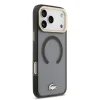  iPhone 17 Pro Max fekete Lacoste PC/TPU Frosted Finish Gold Logo MagSafe tok thumbnail