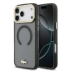  iPhone 17 Pro Max fekete Lacoste PC/TPU Frosted Finish Gold Logo MagSafe tok thumbnail