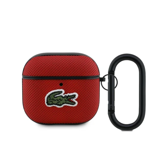  AirPods 4 Piros Lacoste Petit Pique Croc Logo Patch tok - 1