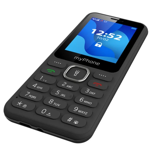 myPhone 6320 2,4" Dual SIM mobiltelefon - fekete - Használt, karcos termék - 2