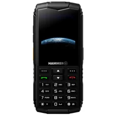 HAMMER Horizon LTE 2,4" Dual SIM csepp-, por- és ütésálló mobiltelefon - fekete