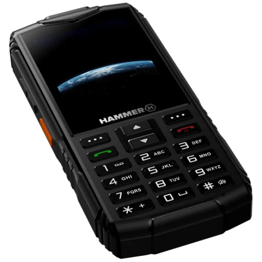 HAMMER Horizon LTE 2,4" Dual SIM csepp-, por- és ütésálló mobiltelefon - fekete - 4