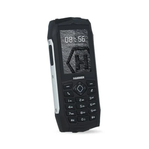 HAMMER Rock LTE 2,4" Dual SIM csepp-, por- és ütésálló mobiltelefon - fekete - 2