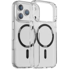  iPhone 17 Pro Fekete Dviced MagSafe átlátszó tok