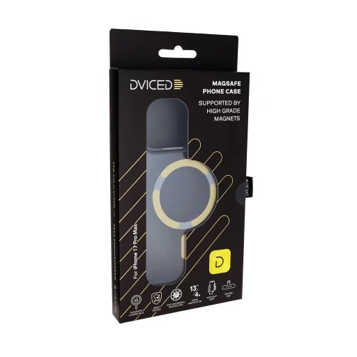  iPhone 17 Pro Max Arany Dviced MagSafe füstös tok - 5