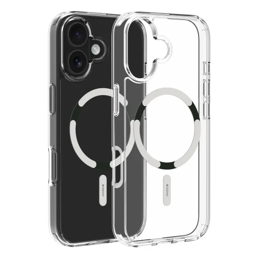  iPhone 17 átlátszó Dviced MagSafe tok - Fehér - 1