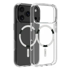  iPhone 17 Pro Max Fehér Dviced MagSafe átlátszó tok