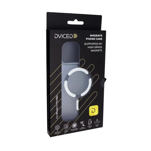  iPhone 17 Pro Max Fehér Dviced MagSafe átlátszó tok - 4