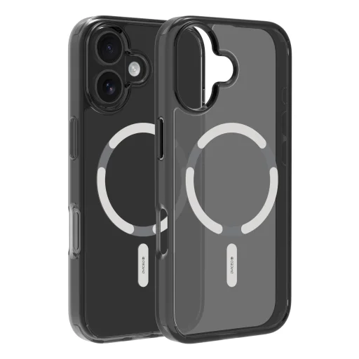  iPhone 17 Ezüst Dviced MagSafe füstös tok - 1